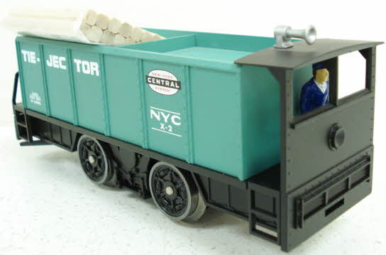 Lionel 6-18455 O Gauge New York Central Operating Tie-Jector Car MT/Box