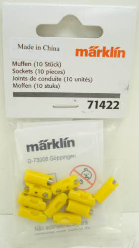 Marklin 71422 Yellow Sockets (Pack of 10)