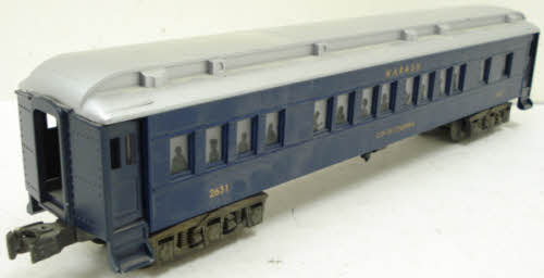 Lionel 6-19062 O Gauge Wabash Railway City of Columbia Coach EX/Box