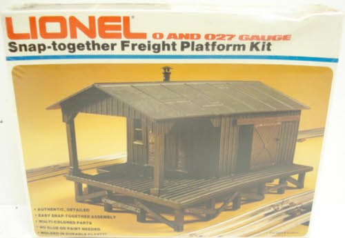 Lionel 6-2784 O/O27 Freight Platform Building Snap-Together Kit LN/Box