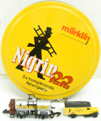 Marklin 1997 Z Scale 1997 Marklin Museum Papa Nigrin Tank & Van NIB
