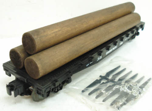 Lionel 6-17500 O Gauge Canadian Pacific Flatcar w/ Logs LN/Box