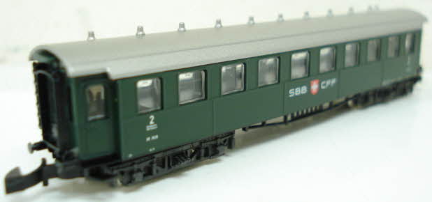 Marklin 81418 Z Scale Swiss Federal Railways Electric Passenger Train Set LN/Box