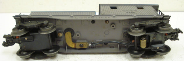 Lionel 2420 Vintage O D&LW Variation C  Searchlight Wrecking Car w/Stake Marks