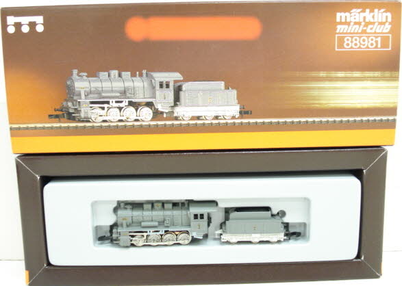Marklin 88981 Z Prussian KPEV Class 0-8-0 Steam Locomotive & Tender LN/Box
