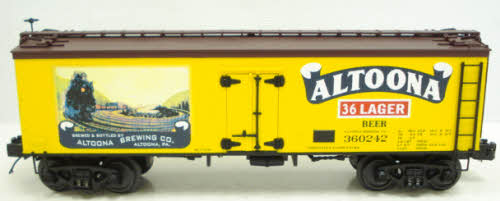 MTH 20-94314 O Altoona 36 Lager 36' Wood Reefer #360242 LN
