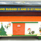 MTH 20-80007G O Gauge 2007 DAP Christmas Boxcar LN/Box