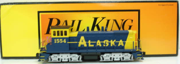 MTH 30-2465-1 O Gauge Alaska SW1500 Diesel Switcher w/Proto-Sound 2.0 #1554 LN/Box