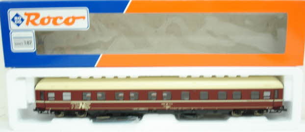 Roco 45078 HO Scale SBB TEN Passenger Car EX/Box