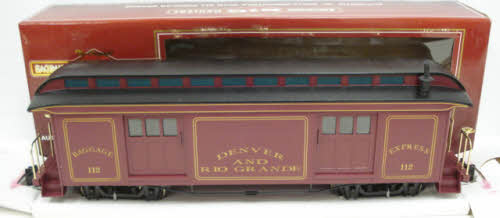 Bachmann 89093 G Denver & Rio Grande Western Jackson Sharp Cars #112 LN/Box