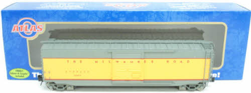 Atlas 6593-1 O Gauge Milwaukee 50‘ PS-1 Boxcar #1643 (3 Rail) LN/Box