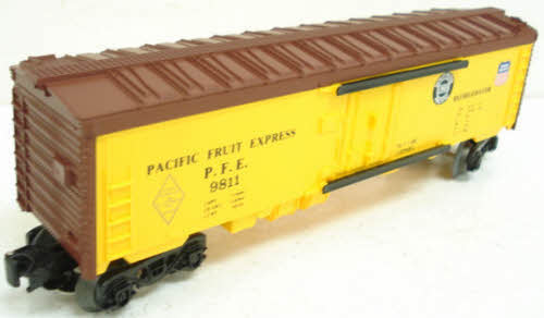 Lionel 6-9811 O Gauge SP/UP FARR Pacific Fruit Express Reefer Car #9811 NIB