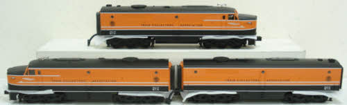 MTH 30-2172-1 TCA 40th Anniversary ALCO ABA Diesel Set w/PS1 #4599 NIB