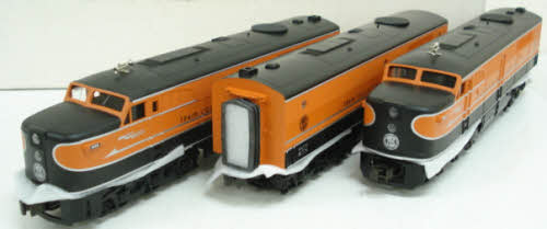MTH 30-2172-1 TCA 40th Anniversary ALCO ABA Diesel Set w/PS1 #4599 NIB