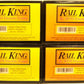 MTH 30-6244 O Nickel Plate RailKing O-27 Madison Passenger Set (Set of 4) LN/Box