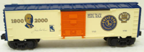 Lionel 6-19991 O Gauge LRRC 2000 Gold Member Box Car #9700 LN/Box