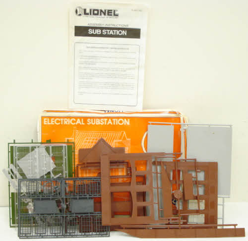 Lionel 6-12931 O Scale Electrical Substation Building Kit LN/Box