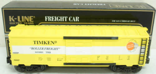 K-Line K641-0001 O Gauge Timken® Classic Boxcar LN/Box
