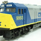 MTH 30-4034-1 CSX RailKing F40PH O Gauge Diesel Train Set w/PS2 MT/Box