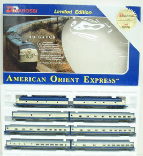 Rivarossi 0824 American Orient Express HO Gauge Diesel Passenger Set EX/Box