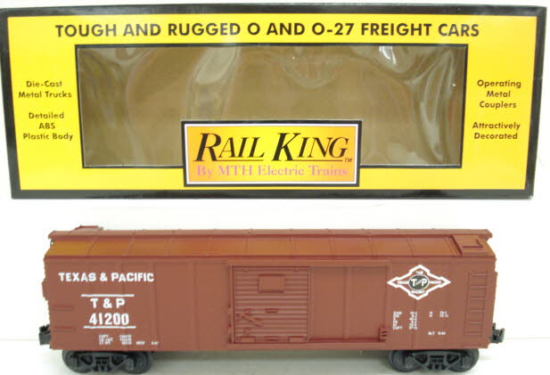 MTH 30-7413 O Texas and Pacific Boxcar #41200 NIB