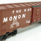 Lionel 6-9230 O Gauge Monon "The Hoosier Line" Boxcar NIB