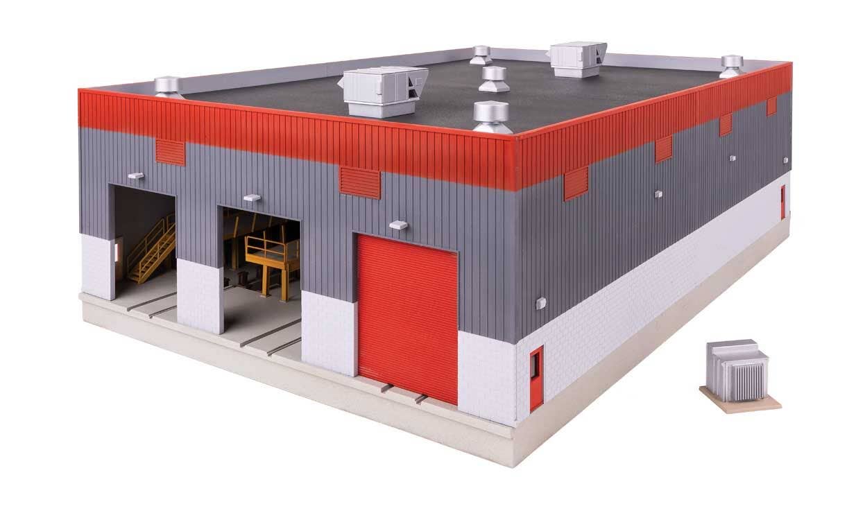 Walthers 933-3908 HO Modern Diesel Shop Building Kit