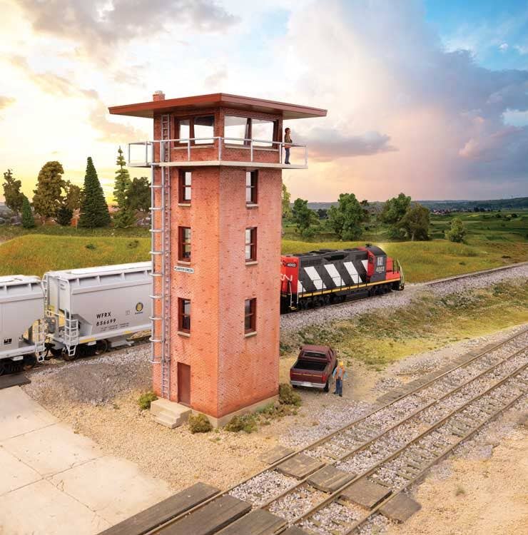 Walthers 933-3557 HO Modern Yard Tower Building Kit