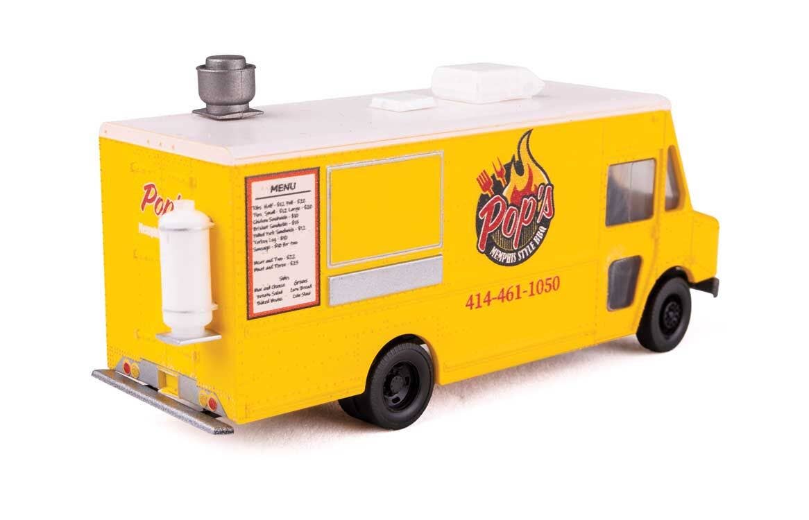 Walthers 949-12114 HO BBQ Food Truck Morgan Olson Route Star Van