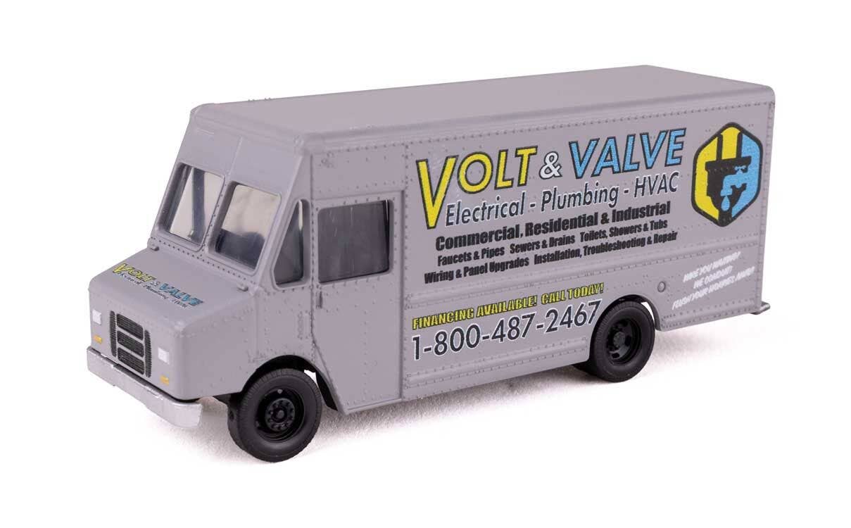 Walthers 949-12118 HO Volt & Valve Morgan Olson Route Star Van