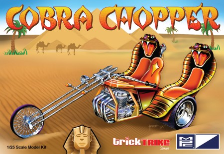 MPC 896 1:25 Trick Trike Cobra Chopper Model Kit