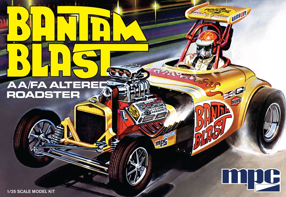 MPC 993 1:25 Bantam Blast AA/FA Altered Roadster Plastic Model Kit