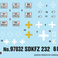 Italeri 97032 1:72 Sd. Kfz. 232 6 Rad. Military Vehicle Plastic Model Kit