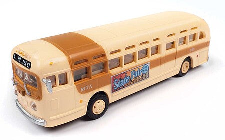Classic Metal Works 32319 HO Mini Metals Cream/Ochre Miami GMC Transit Bus