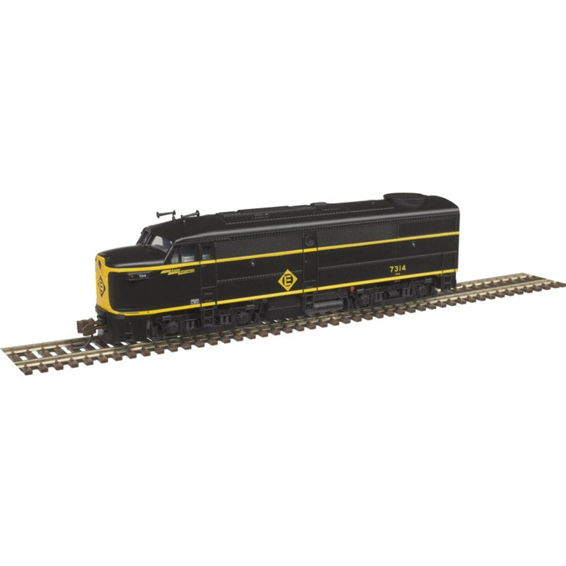 Atlas 40004525 N Erie-Lackawanna Silver FA-1 Diesel Locomotive #7254