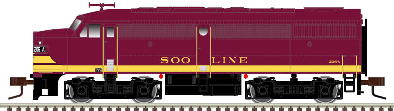 Atlas 40005106 N Soo Line Gold Series FA-1 Diesel Locomotive #208A