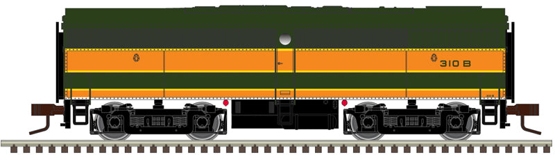 Atlas 40005077 N Great Northern Silver Series FB-1 Diesel Locomotive #310B