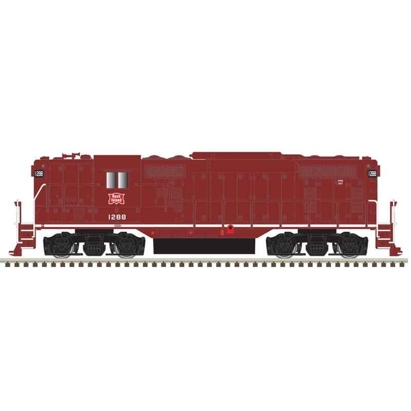 Atlas 40005347 N Rock Island Silver GP-7 PH.2 TT Diesel Locomotive #1294