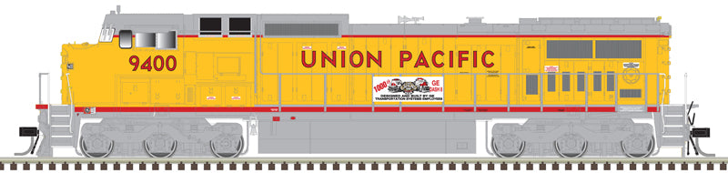 Atlas 10004501 HO Union Pacific Gold Master Dash 8-40CW Diesel Locomotive #9400