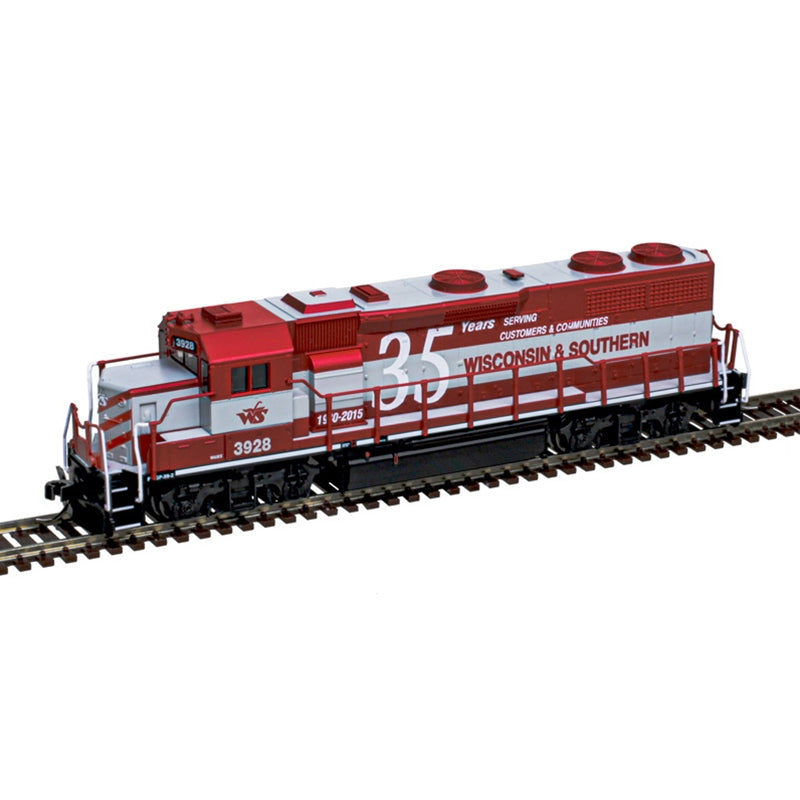 Atlas 40005924 N W&S EMD GP39-2 Phase I Diesel Locomotive w/Sound & DCC #3928