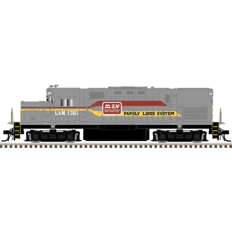 Atlas 40006069 N L&N Family Lines Alco C420 Low Nose Diesel Locomotive #1372