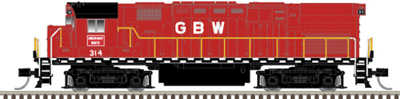 Atlas 40006108 N Green Bay & Western Silver C424 Phase 1 Diesel Locomotive #320