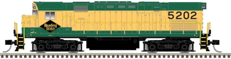 Atlas 40006111 N Reading Silver C424 Phase 1 Diesel Locomotive #5202