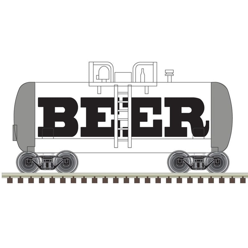 Atlas 50005629 N Generic Beer Can Tank Car #1934