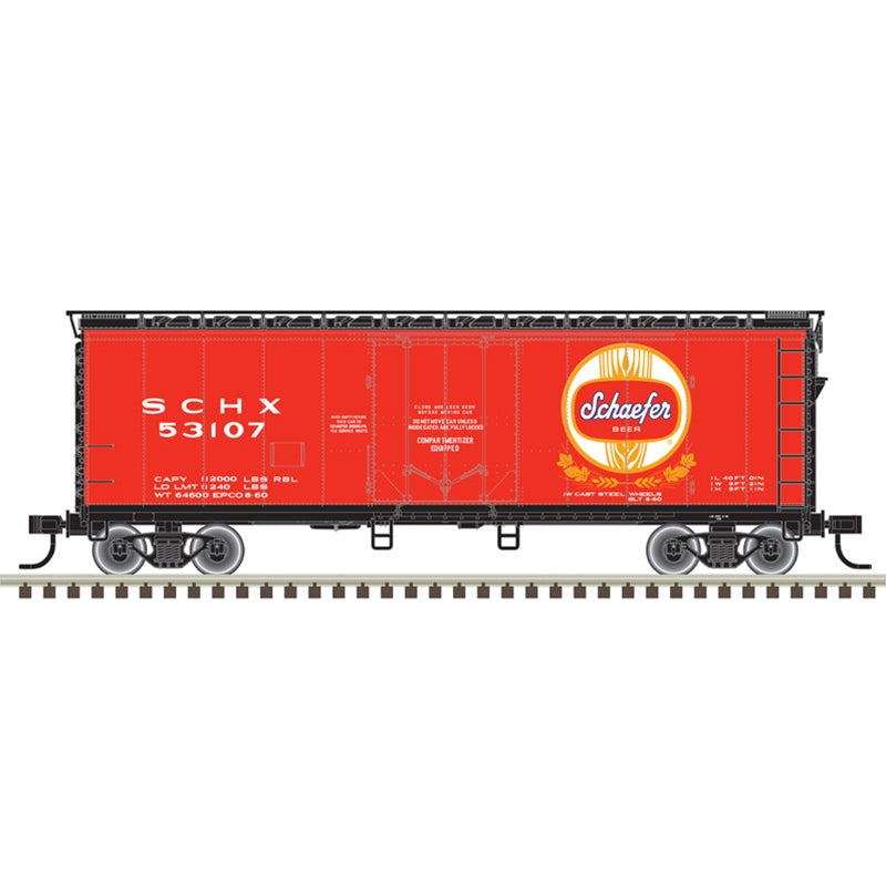 Atlas 50005654 N Schaefer 40' Plug Door Box Car #53148