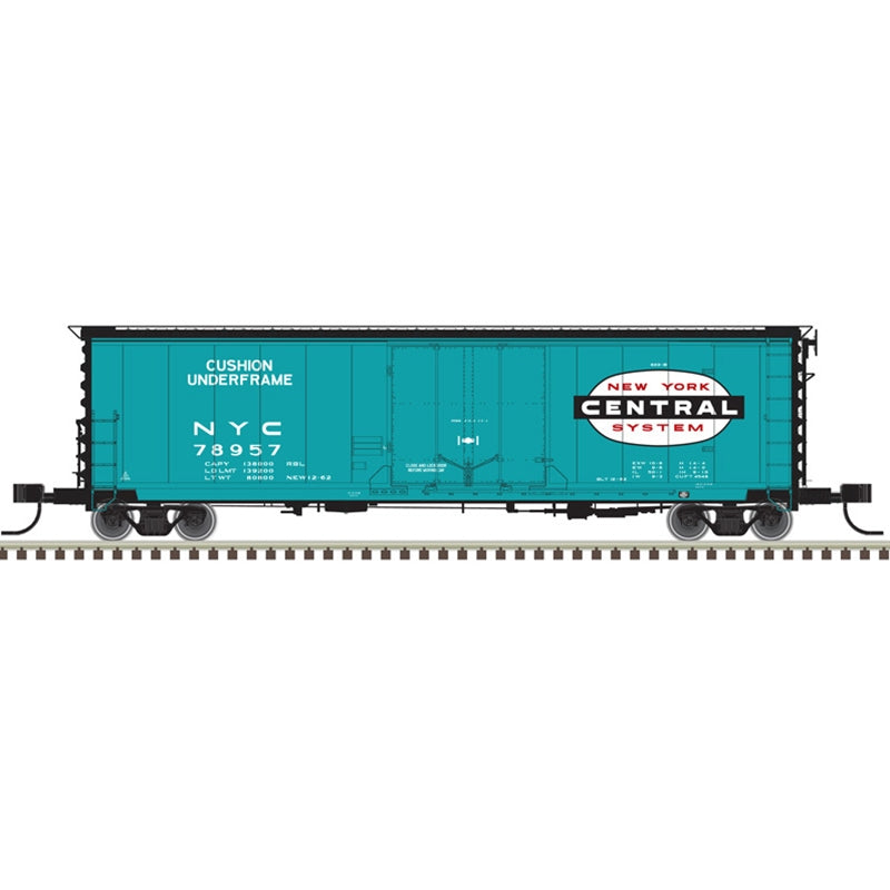 Atlas 50005695 N New York Central RTR 50' GA RBL Plug-Door Boxcar #78951
