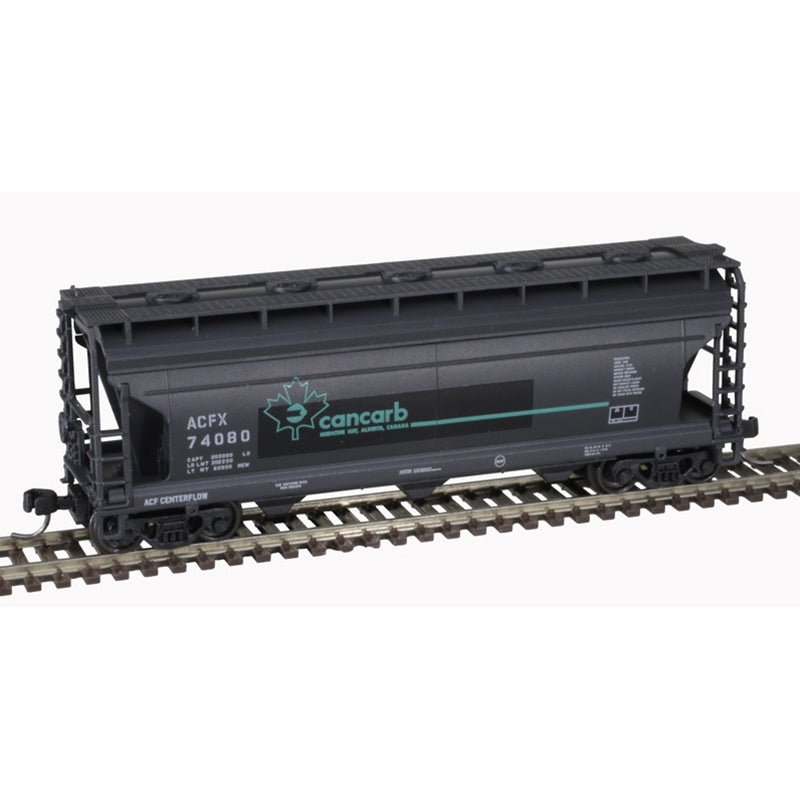 Atlas 50006108 N Cancarb ACFX Trainman 3560 Covered Hopper #74072