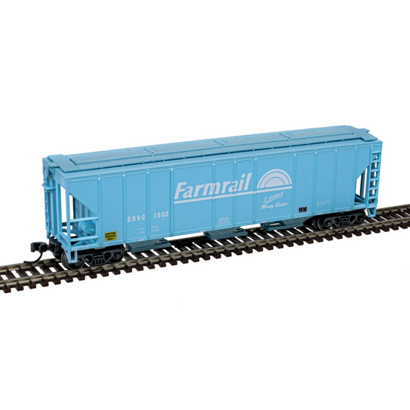 Atlas 50006793 N Farmrail GNBC PS-2 4427 3-Bay Covered Hopper #1005