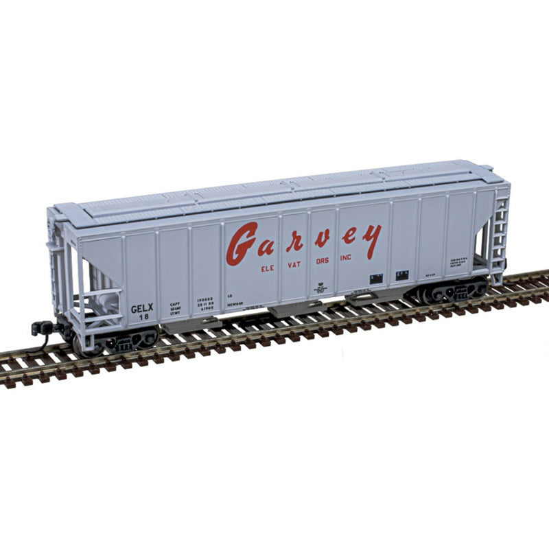 Atlas 50006804 N Garvey GELX PS-2 4427 3-Bay Covered Hopper #17