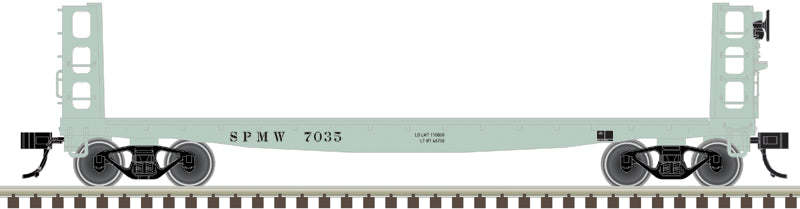 Atlas 50006950 N Southern Pacific MoW 40' GSI Pulpwood Flat Car #7035